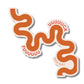 Fuuuuuuuuuuuck This Shit Snake Sticker Vinyl Die Cut Decal: Loose (save 50¢!)