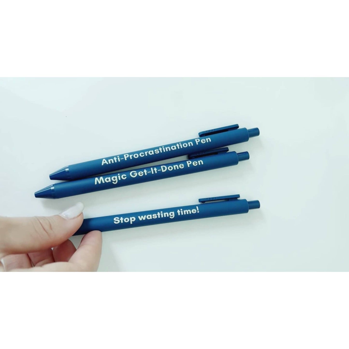 Magic Get-It-Done Pen 💡 | Gel Click Pen in Navy