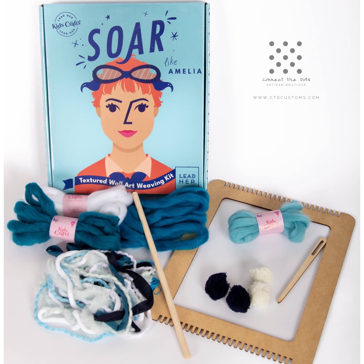 SOAR like Amelia: Weaving Loom Craft Kit