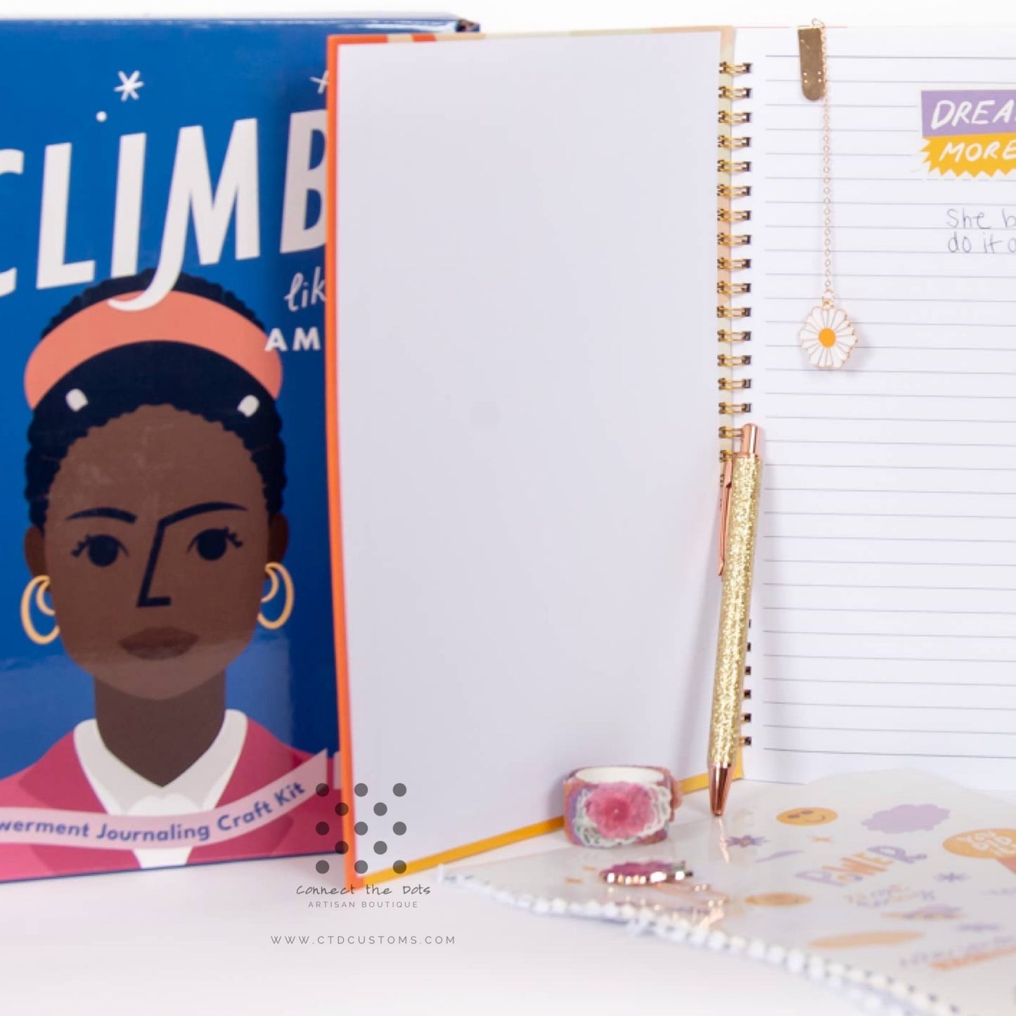 CLIMB like Amanda: Empowerment Journal Craft Kit