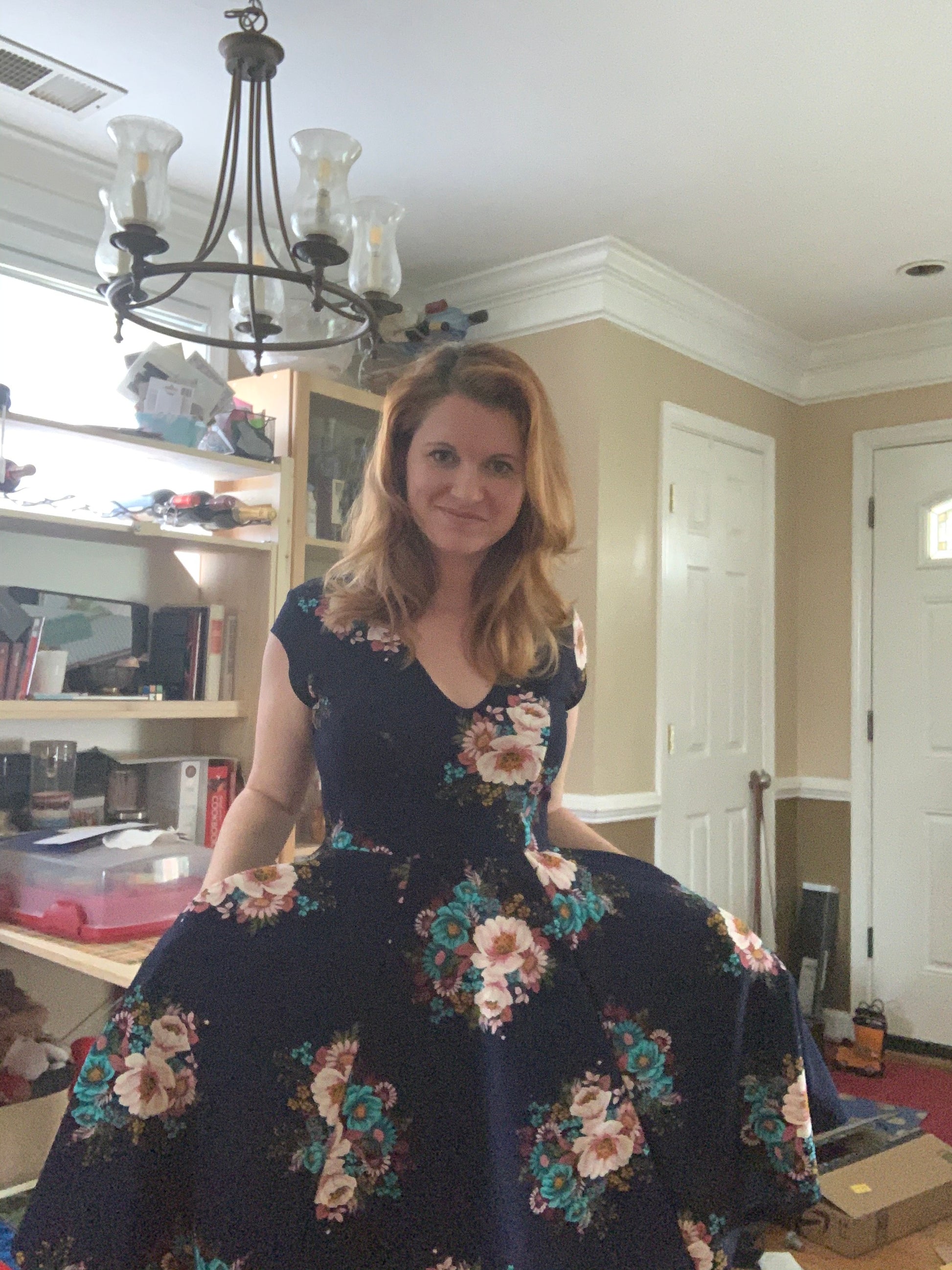 Spring Dress with Pockets