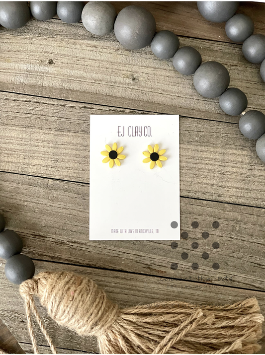 Sunflower Stud Earrings