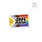 Safe Person (Ally flag) Vinyl Sticker
