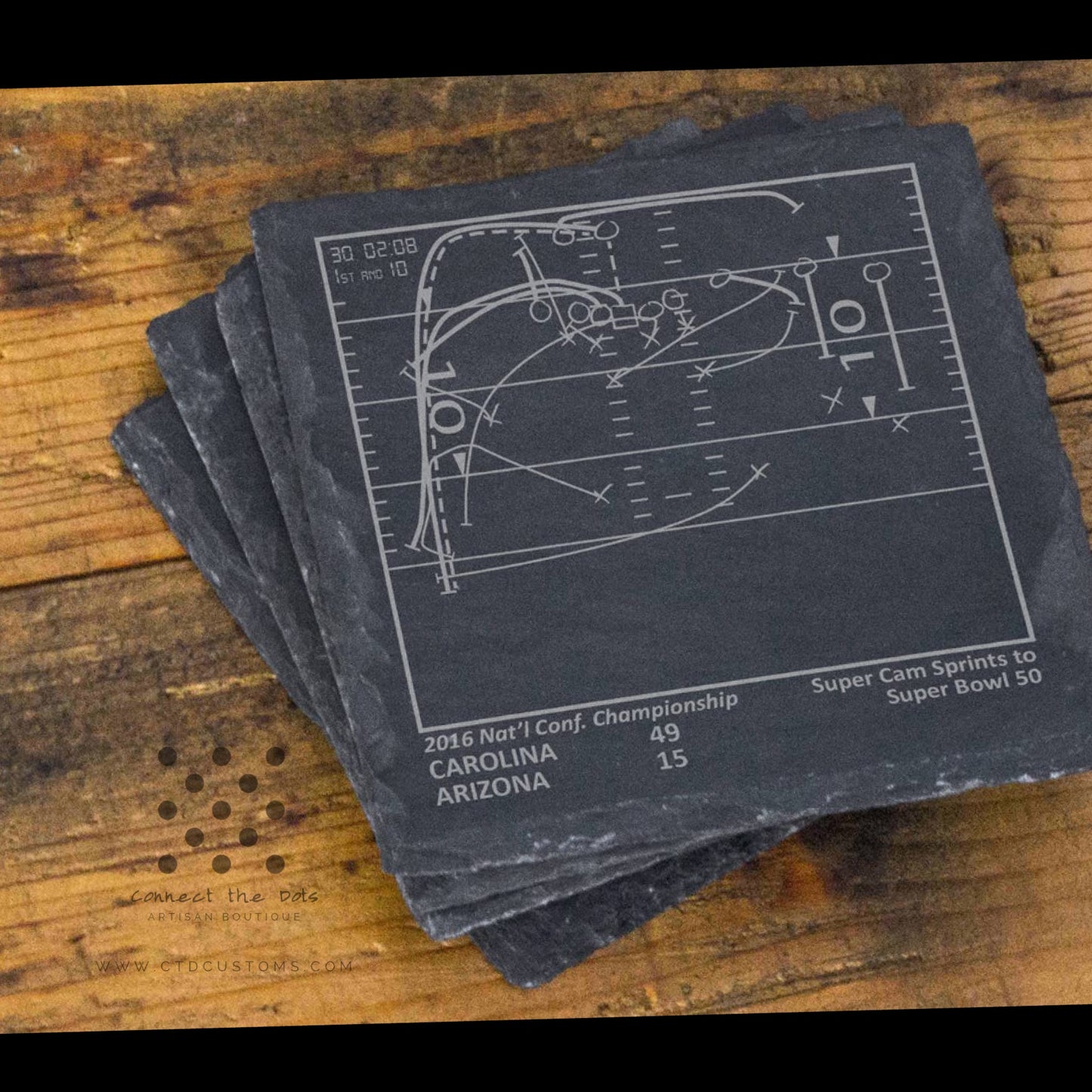 Playbook Coasters