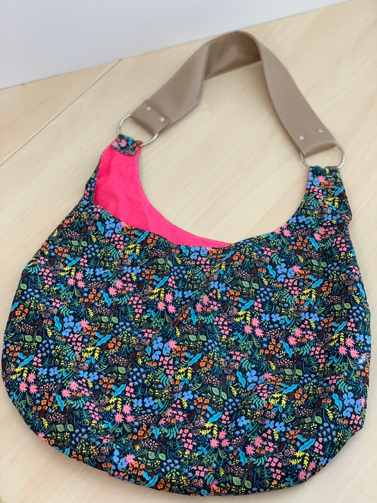 Floral boho bag