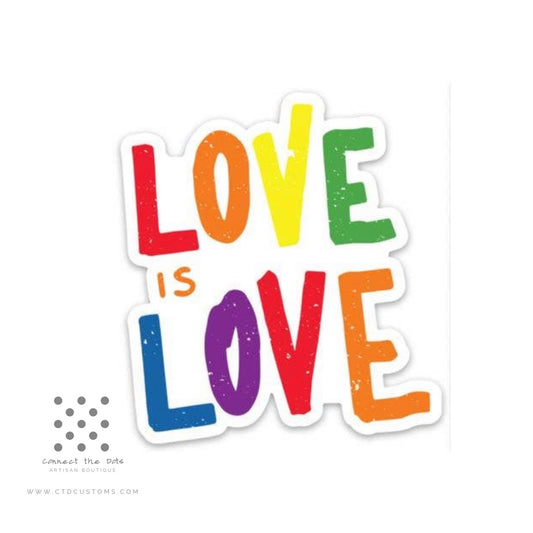 Love is Love Vinyl Sticker